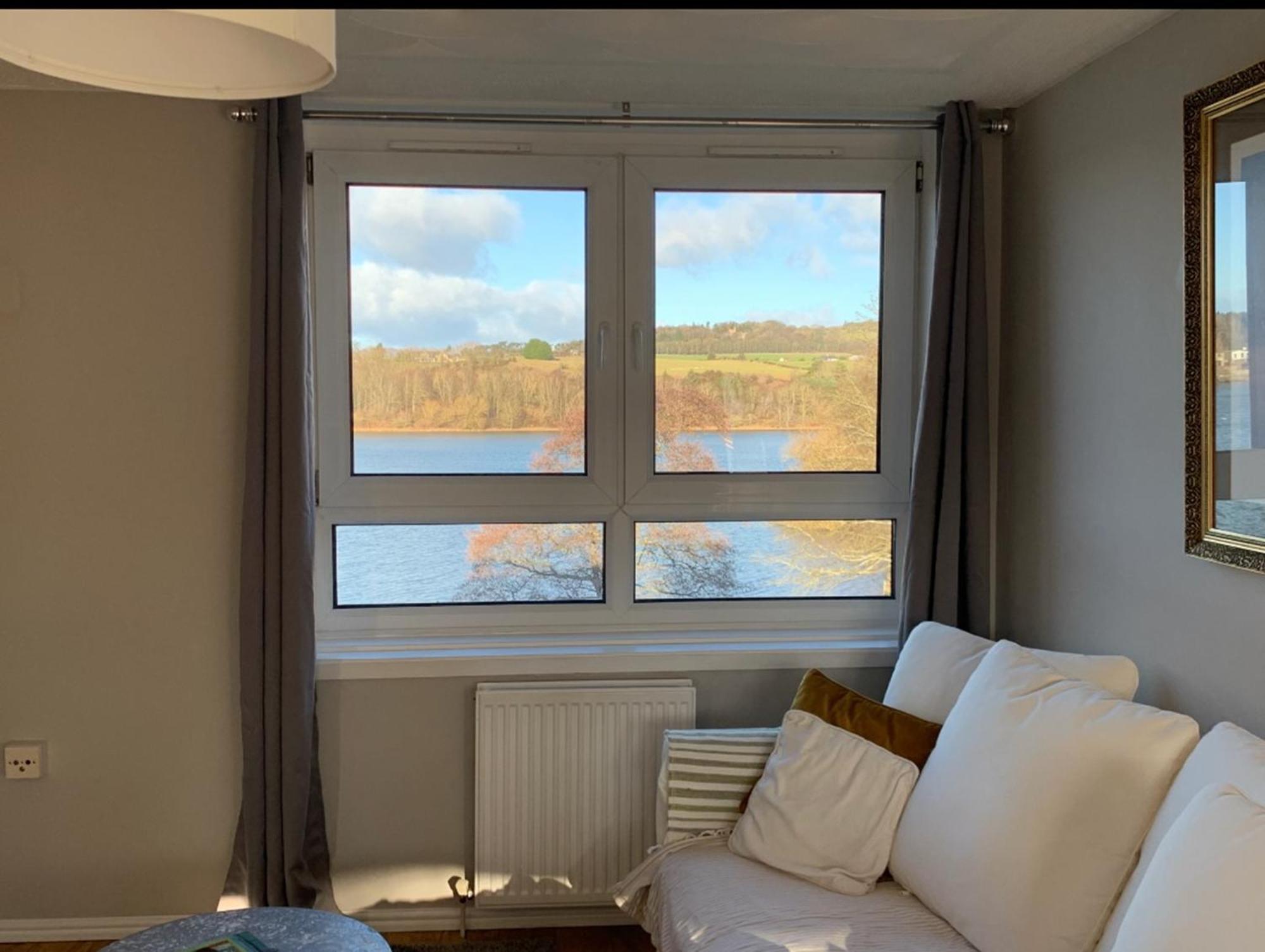 Scandi Style Apartment With Stunning Views Linlithgow Esterno foto